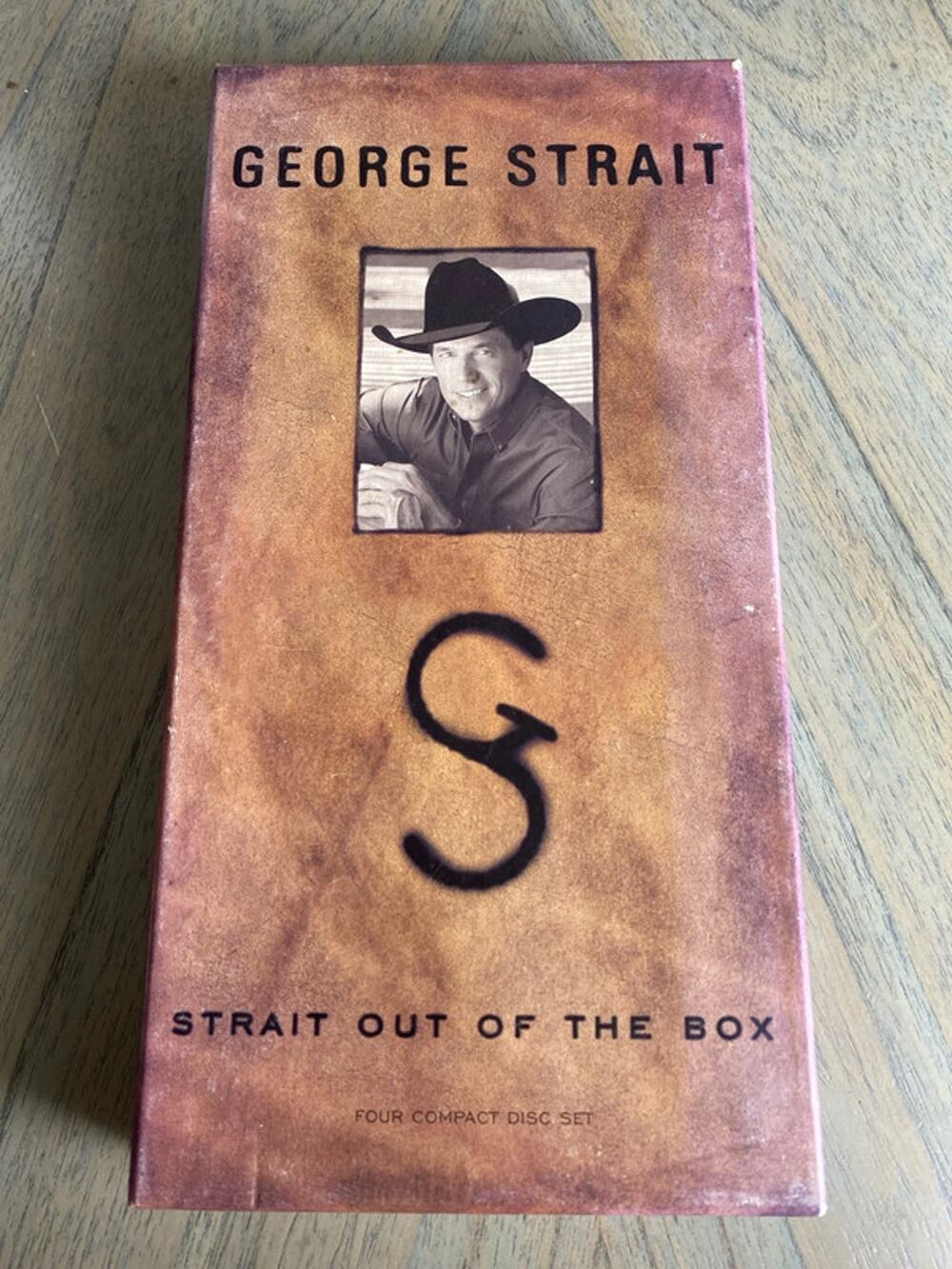 George Strait Strait out of the Box 4 CD boxed set
